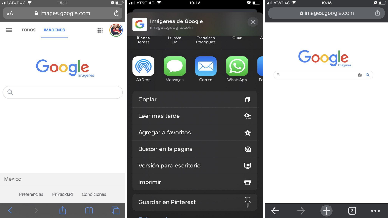 Búsqueda inversa de imágenes con Google Chrome